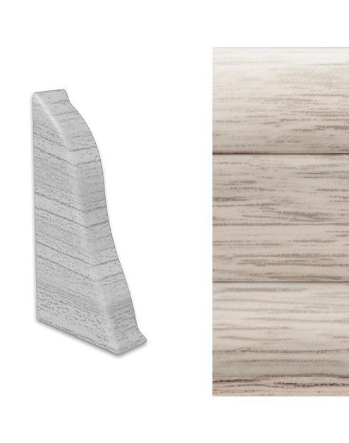 Zdjęcie: Zakończenie prawe do listwy LM55 2 szt. dąb havana ARBITON