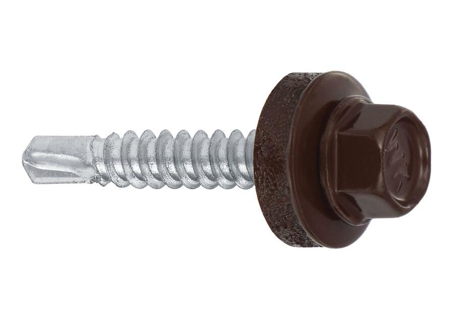 Zdjęcie: Wkręty firmowe 4,8x35 mm brązowe WKRĘT-MET