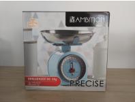 Zdjęcie: Waga kuchenna niebieska z czerwoną wskazówką 5 kg AMBITION