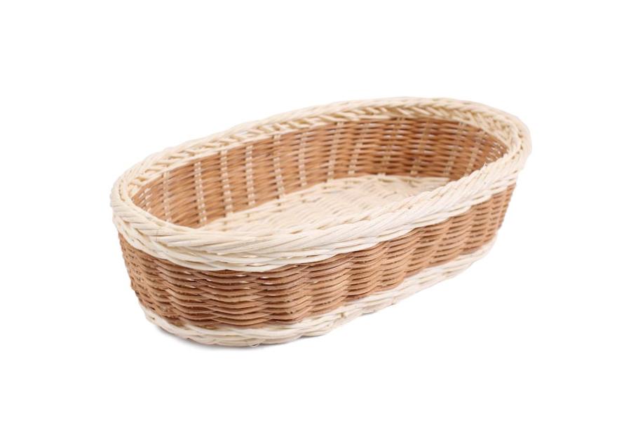 Zdjęcie: Koszyk rattanowy 30x17x7,5 cm owalny TIN TOURS