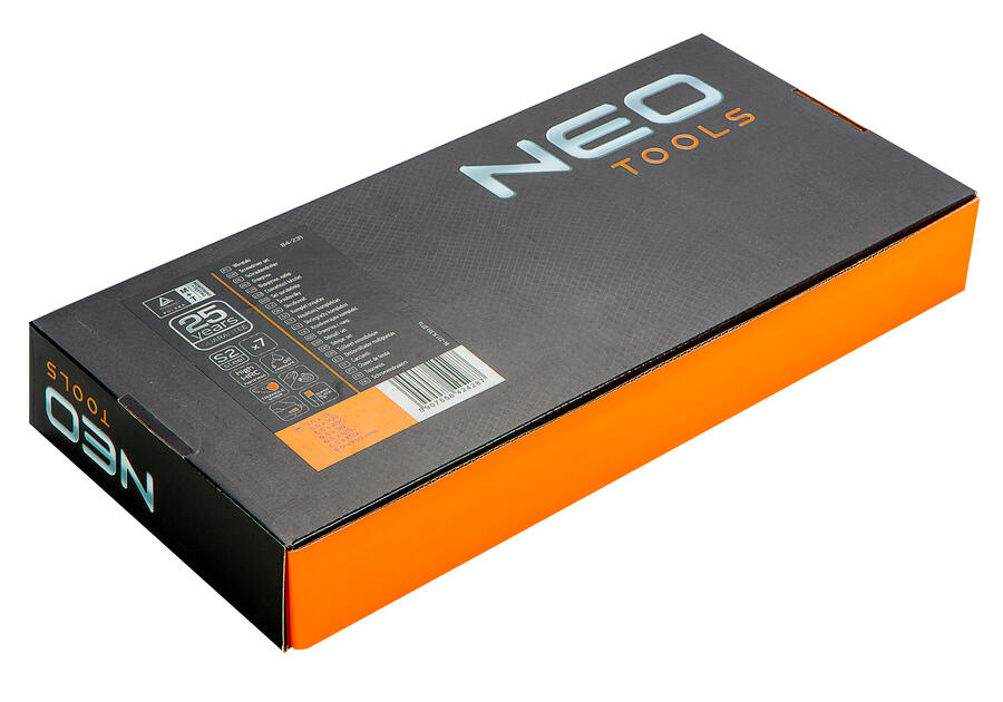 Zdjęcie: Wkrętaki płaskie, zestaw 7 sztuk, wkładka NEO