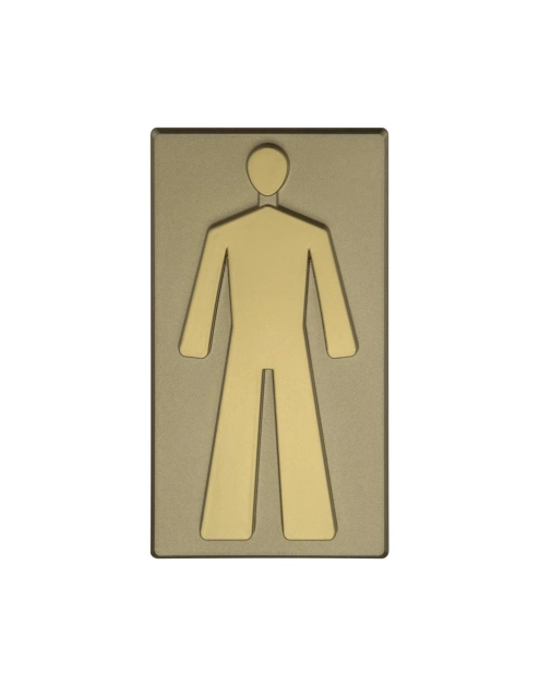 Zdjęcie: Oznaczenie Inv WC oliwka chłopczyk DOMINO