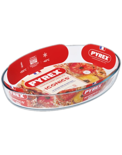 Zdjęcie: Brytfanna owalna 30 x 21 cm PYREX