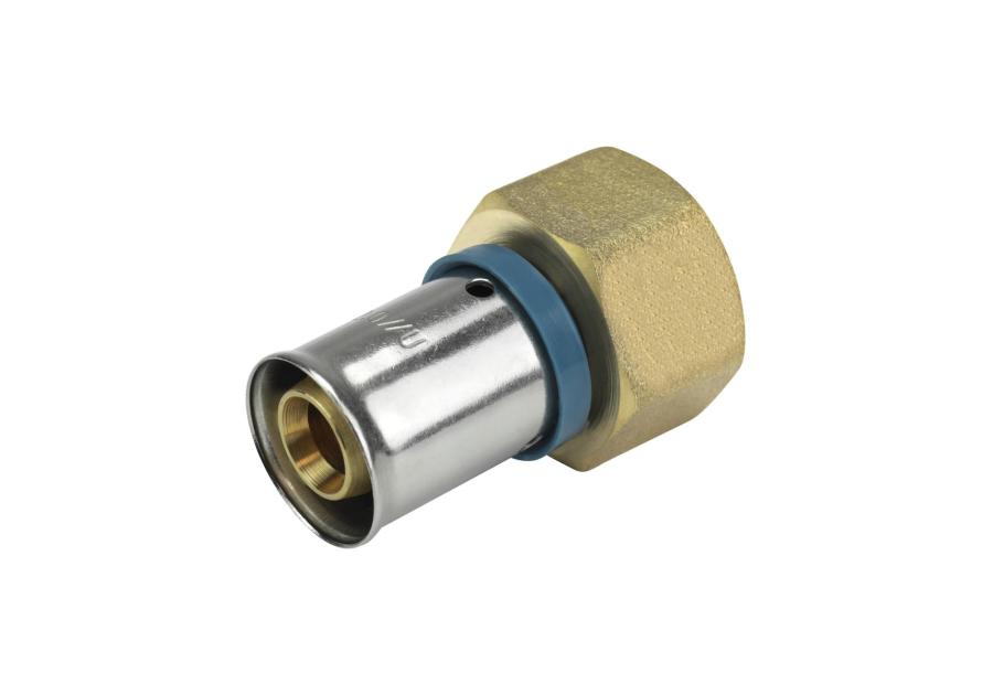 Zdjęcie: Złączka zaciskowa PEX 16x3/4 gwint wewnętrzny TECRA