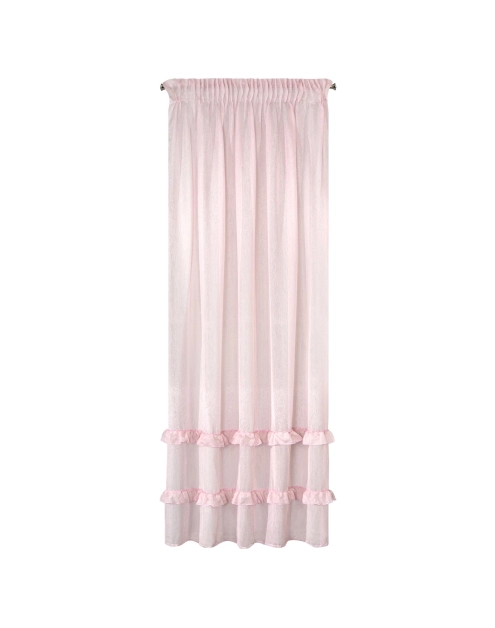 Zdjęcie: Firana gotowa Lorena na taśmie 140x270 cm różowy EUROFIRANY