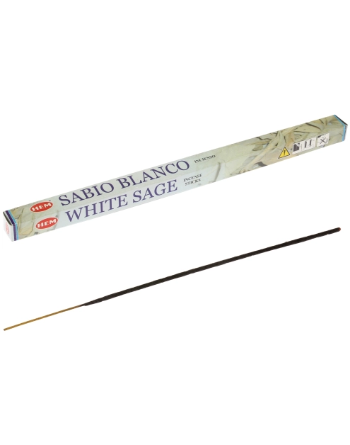 Zdjęcie: Kadzidełko długie Biała Szałwia 25 szt. RAVI