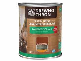 Lakierobejca 2w1 kasztan 0,75 L DREWNOCHRON