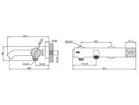 Zdjęcie: Bateria wannowa Gabro Plus chrom INVENA
