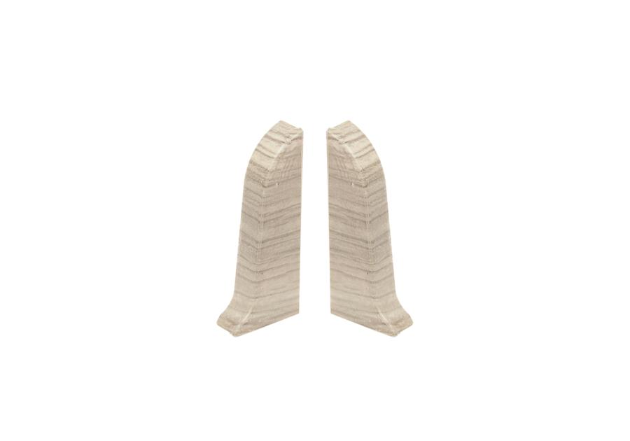 Zdjęcie: Zakończenia do listwy przypodłogowej Classic zaślepki 2 sztuki L,P Dąb Alcanta Mat CEZAR