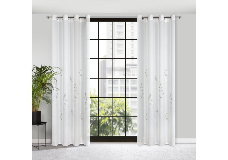 Zdjęcie: Firana gotowa Isabel 140 x 250 cm biały EUROFIRANY