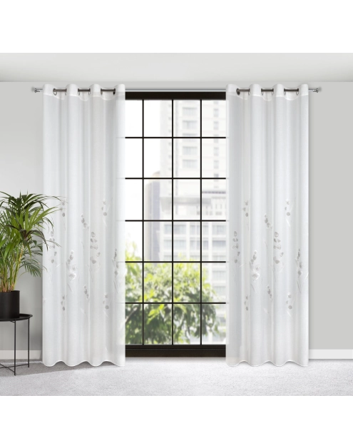 Zdjęcie: Firana gotowa Isabel 140 x 250 cm biały EUROFIRANY