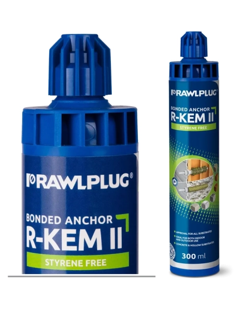 Zdjęcie: Kotwa wklejana poliestrowa bez styrenuR-KEM-II 410 ml RAWLPLUG