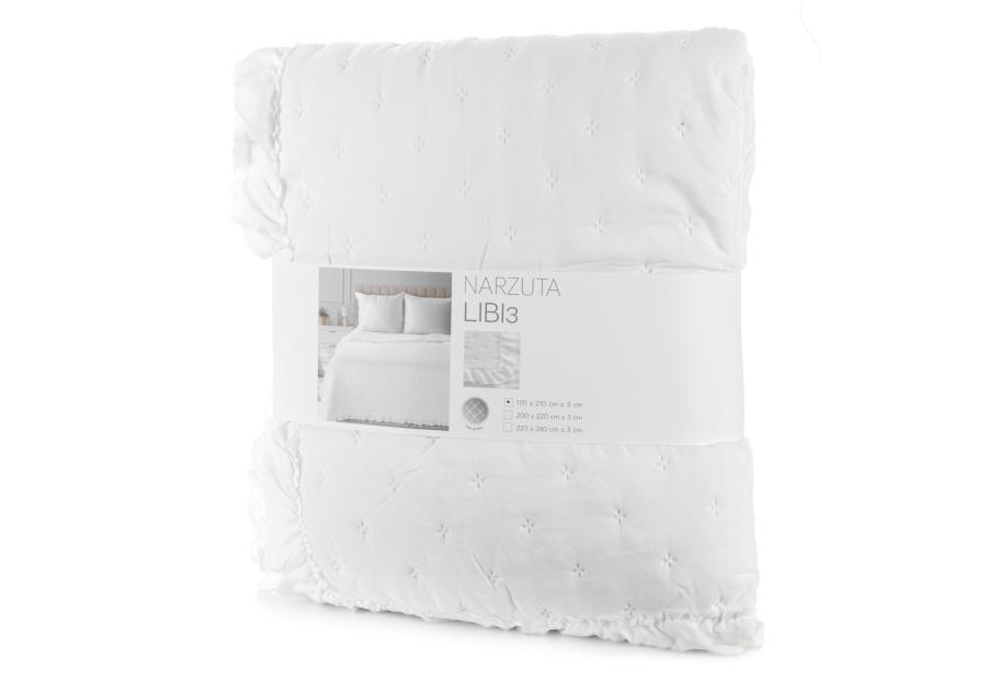Zdjęcie: Narzuta Libi3, 170x210 cm biała EUROFIRANY