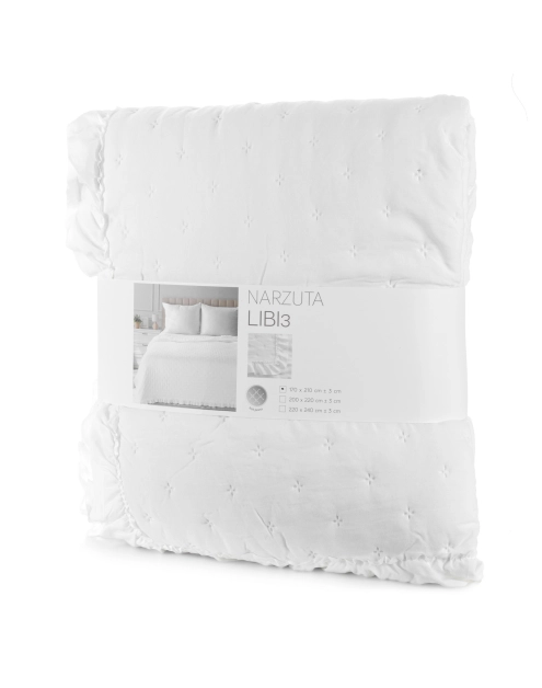 Zdjęcie: Narzuta Libi3, 170x210 cm biała EUROFIRANY