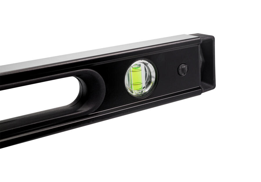 Zdjęcie: Poziomnica PRO900 Heavy Duty malowana czarna dwustronnie frezowana z uchwytami 120 cm PRO