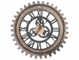 Zegar ścienny Vintage 03, 60x5 cm EUROFIRANY