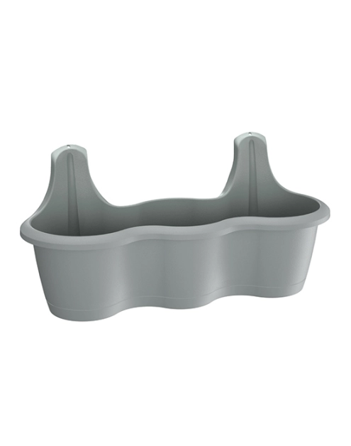 Zdjęcie: Doniczka Respana Hook szary kamienny 52 cm PROSPERPLAST