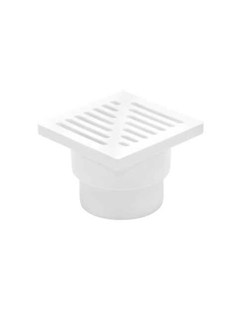 Zdjęcie: Wpust kanalizacyjny z prostym wyjściem 110 mm biały TYCNER