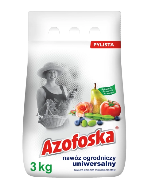 Zdjęcie: Nawóz ogrodniczy pylisty 3 kg AZOFOSKA