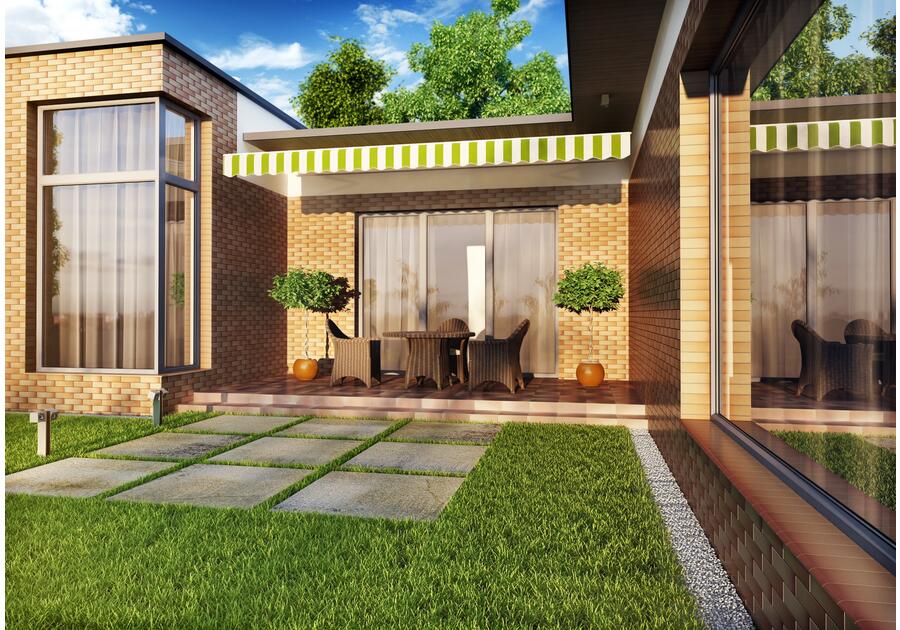 Zdjęcie: Płytka elewacyjna Miodowa szkliwiona 24,5x6,5 cm CERRAD