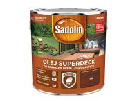 Zdjęcie: Olej do tarasów Superdeck 2,5 L tek SADOLIN