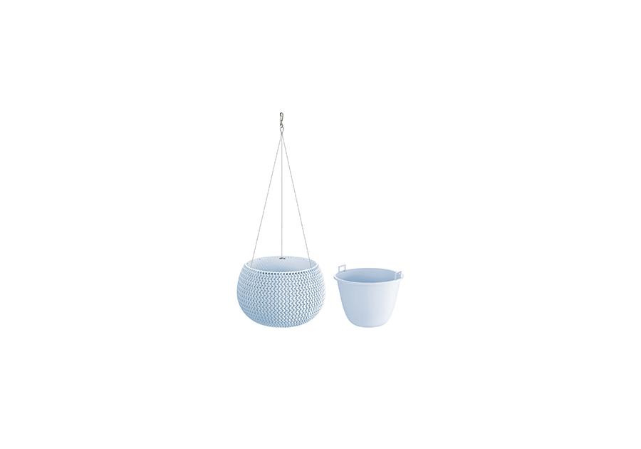 Zdjęcie: Doniczka Splofy Bowl Ws lodowy szary 37 cm PROSPERPLAST