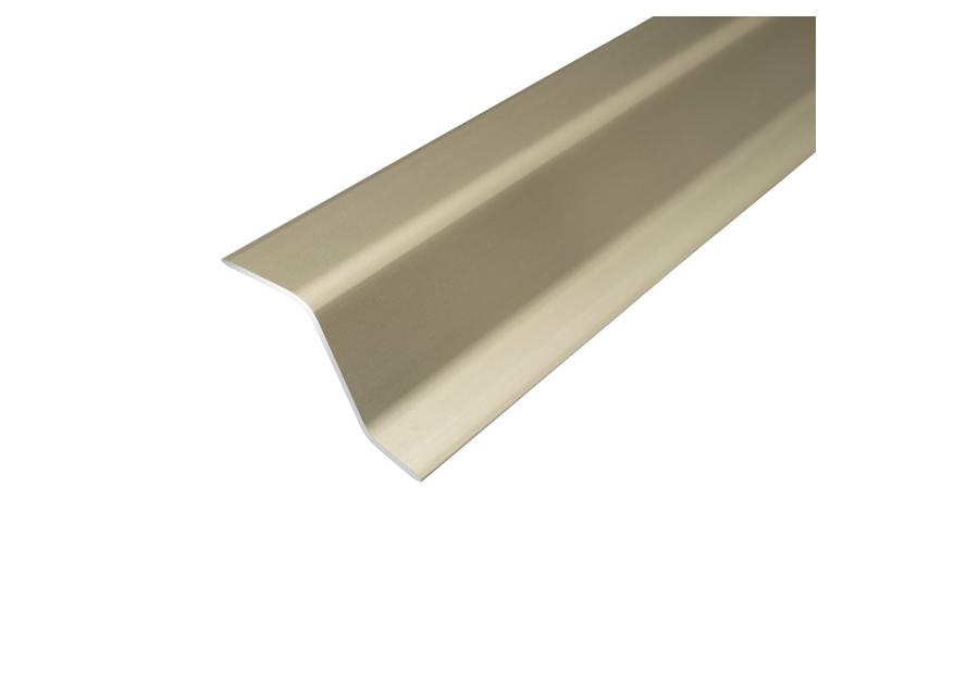 Zdjęcie: Listwa ochronna aluminiowa Z 50 mm 0,93 m metal brąz CEZAR