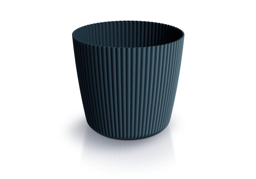 Zdjęcie: Doniczka Milly Round antracyt, wysokość 17,3 cm PROSPERPLAST