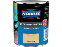 Zdjęcie: Emalia ftalowa półpołysk beżowy Ftalonal 0,7 L NOBILES