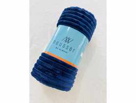 Koc casual granatowy 150x200 cm CHIC HOME