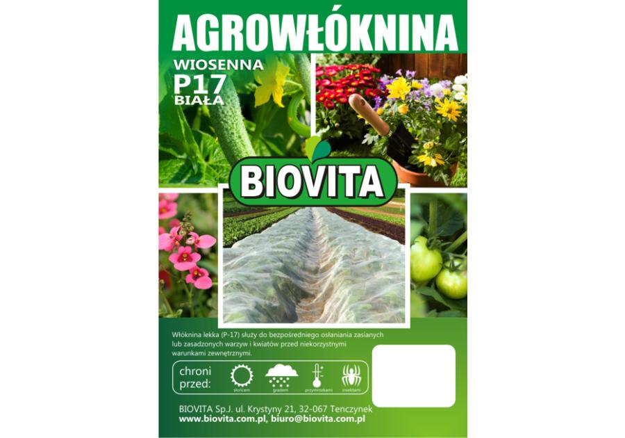 Zdjęcie: Agrowłóknina P-17 biała 3,2x100 m BIOVITA
