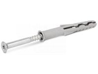 Zdjęcie: Kołek ramowy KKS z krótką strefą rozporu 8x100 mm z wkrętem z łbem stożkowym PZ 50 szt. RAWLPLUG