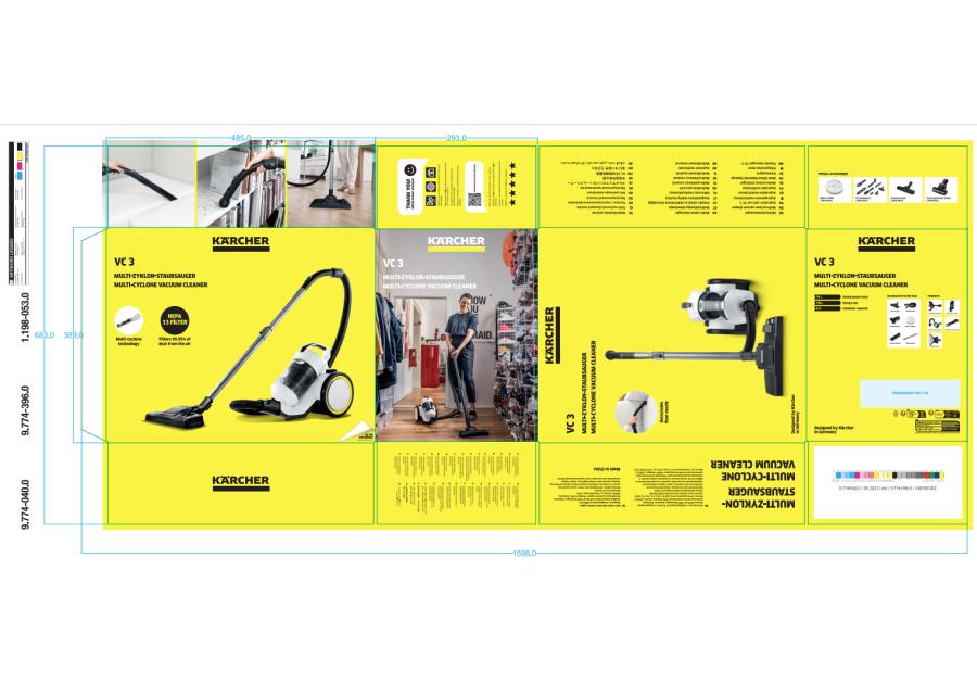 Zdjęcie: Odkurzacz multicyklonowy VC 3 1.198-053.0 KARCHER