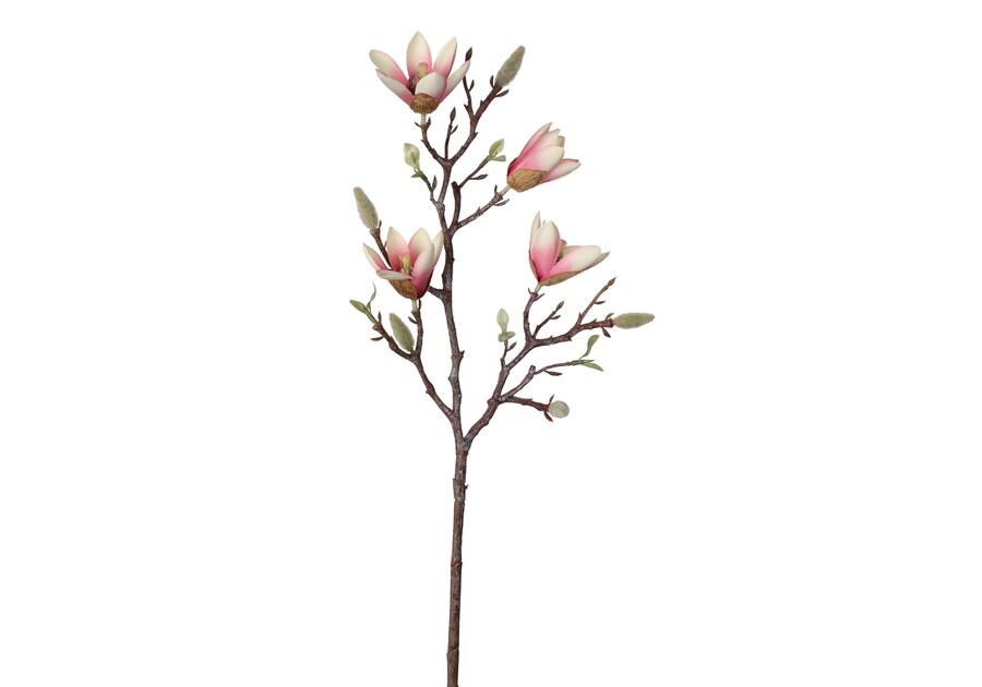 Zdjęcie: Sztuczny kwiat Magnolia jasnoróżowa 59 cm UNIGLOB