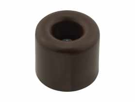 Odbojnik drzwiowy gumowy H-28x32 mm brąz METRO