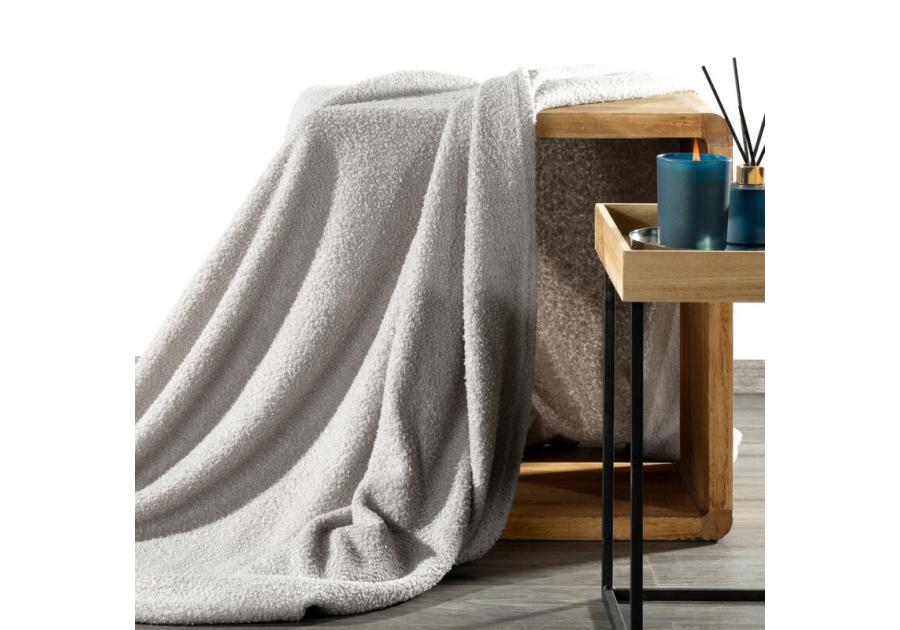 Zdjęcie: Koc srebrny 150 x 200 cm Bukla EUROFIRANY