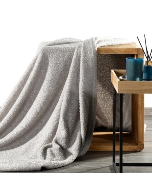 Zdjęcie: Koc srebrny 150 x 200 cm Bukla EUROFIRANY