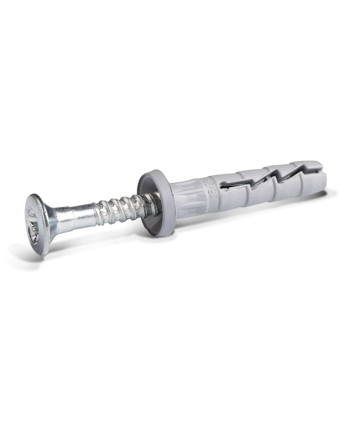 Zdjęcie: Kołek wbijany  R-FX-N-C nylonowy szybkiego montażu kołnierz cylindryczny 6x60 mm 100 szt. RAWLPLUG