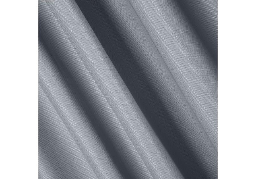 Zdjęcie: Zasłona Aggie 140x250 cm srebrna na przelotkach EUROFIRANY