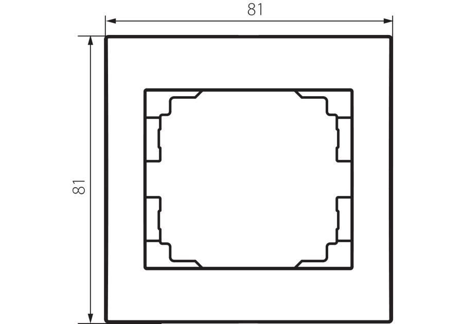 Zdjęcie: Ramka Logi x1 02-1460-002 MOWION