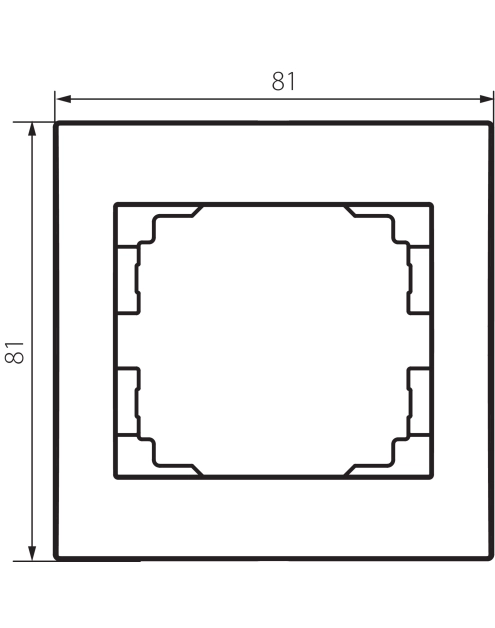 Zdjęcie: Ramka Logi x1 02-1460-002 MOWION