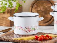 Zdjęcie: Garnek Dream prosty 18 cm - 3,6 L biały SILESIA