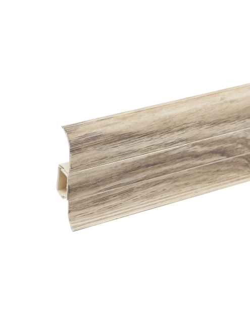 Zdjęcie: Listwa przypodłogowa PVC Premium Classic 22x59 mm; 2,20 m Dąb Hamilton (216) Mat CEZAR