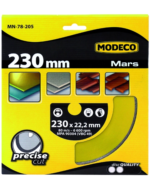 Zdjęcie: Ściernice diamentowe pełne Mars 115 mm RAWLPLUG