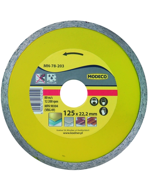 Zdjęcie: Ściernice diamentowe pełne Mars 115 mm RAWLPLUG