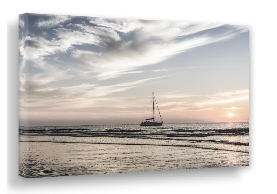 Zdjęcie: Obraz Canvas By The Sea 75x100 cm Ex502 Yacht STYLER