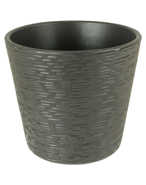 Zdjęcie: Osłonka doniczkowa 464 - 13 cm antracyt mat CERMAX