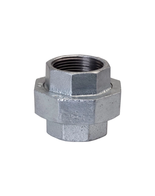 Zdjęcie: Śrubunek uszczelnienie płaskie 11/2" w/w ocynk, uszczelka w komplecie, w woreczku DURO