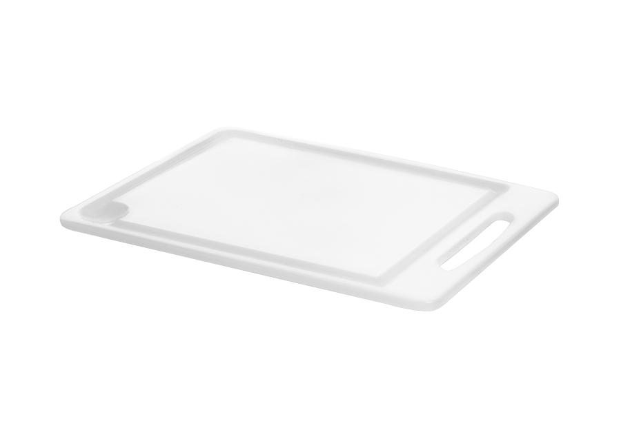 Zdjęcie: Deska kuchenna 35x25x0,8 cm biała PLAST TEAM