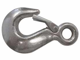 Haki z zabezpieczeniem 120 mm ocynk HSI